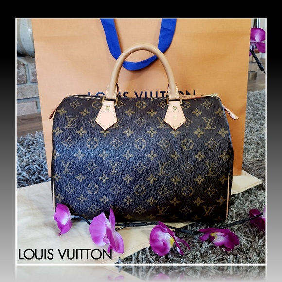 Louis Vuitton Handbags - Louis Vuitton Mono Speedy 30 Shoulder Bag